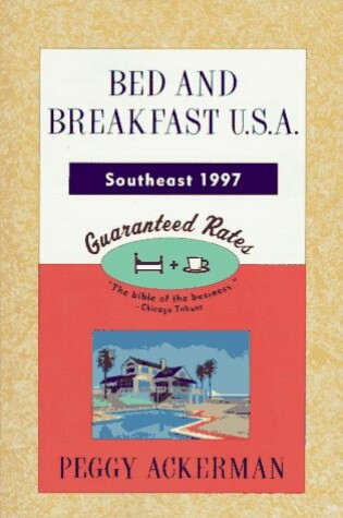 Cover of Bed & Breakfast U.S.A. - South