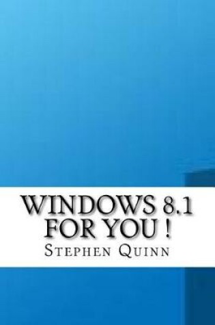 Cover of Windows 8.1 for You !