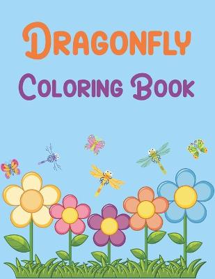 Book cover for Dragonfly coloring book