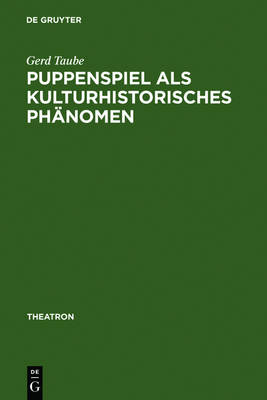 Cover of Puppenspiel ALS Kulturhistorisches Phanomen