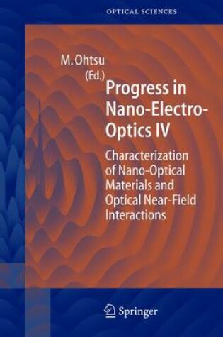 Cover of Progress in Nano-Electro-Optics IV