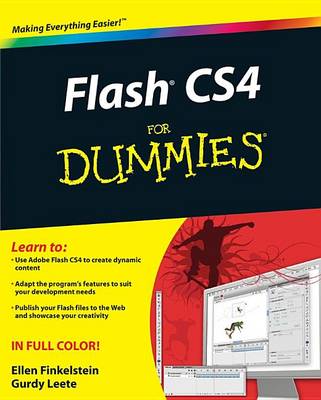 Book cover for Flash CS4 For Dummies