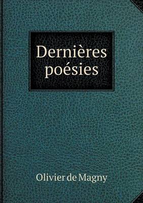 Book cover for Dernières poésies