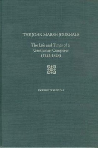 Cover of John Marsh Journals