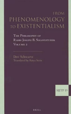 Cover of From Phenomenology to Existentialism