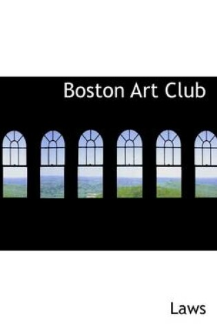 Cover of Boston Art Club