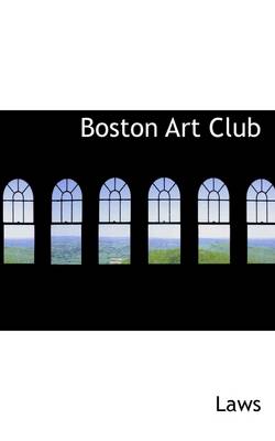 Book cover for Boston Art Club