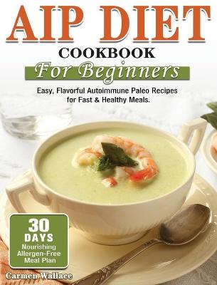 Book cover for AIP Diet Cookbook For Beginners