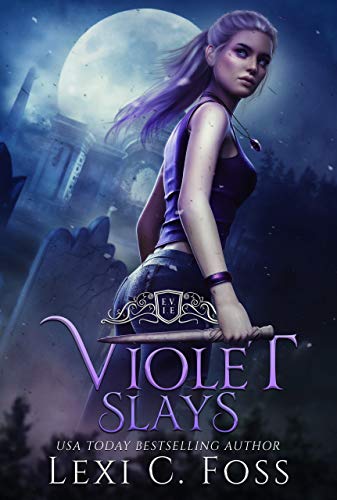 Book cover for Violet Slays