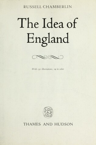 Cover of Idea of England