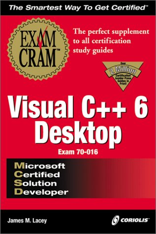 Book cover for MCSD Visual C++ 6 Desktop Exam Cram