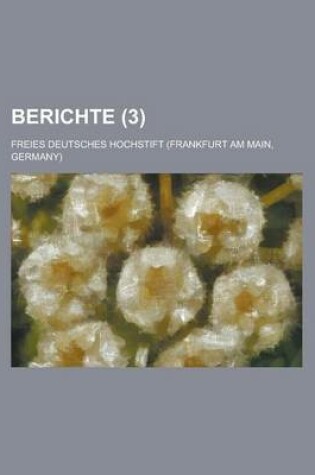 Cover of Berichte (3)