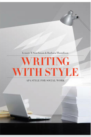 Cover of Writing with Style : APA Style for Social Work