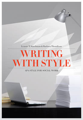 Book cover for Writing with Style : APA Style for Social Work