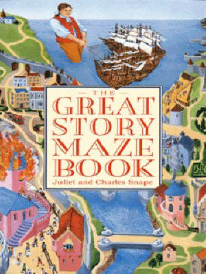 Book cover for The Great Story Maze Book