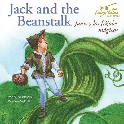 Book cover for Bilingual Fairy Tales Jack and the Beanstalk