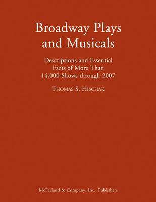Book cover for Broadway Plays and Musicals