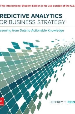 Cover of ISE Predictive Analytics for Business Strategy