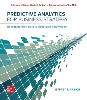 Book cover for ISE Predictive Analytics for Business Strategy