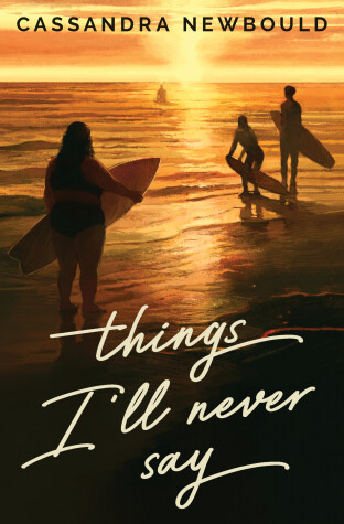 Book cover for Things I'll Never Say