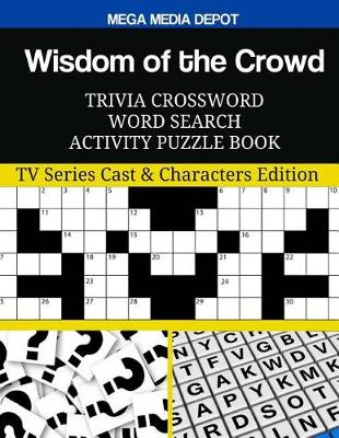 Book cover for Wisdom of the Crowd Trivia Crossword Word Search Activity Puzzle Book