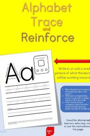 Cover of Alphabet Trace and Reinforce Workbook