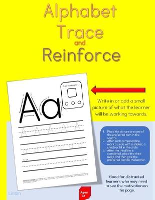 Book cover for Alphabet Trace and Reinforce Workbook