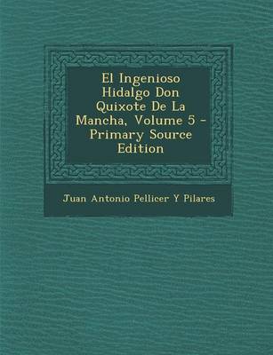 Book cover for Ingenioso Hidalgo Don Quixote de La Mancha, Volume 5