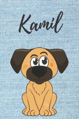 Cover of personalisiertes Notizbuch Hunde / Malbuch / Kritzelbuch / Tagebuch / Journal / DIN A5 / Geschenk Kamil