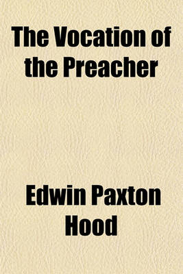 Book cover for The Vocation of the Preacher