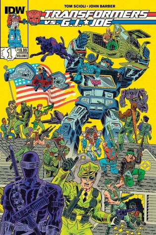 Cover of Transformers vs G.I. Joe Volume 1