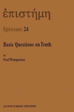 Cover of Basic Questions on Truth