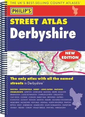 Cover of Philip's Street Atlas Derbyshire