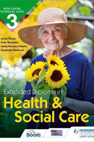 Cover of NCFE CACHE Technical Level 3 Extended Diploma in Health and Social Care