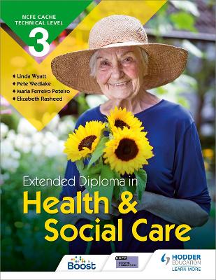 Book cover for NCFE CACHE Technical Level 3 Extended Diploma in Health and Social Care