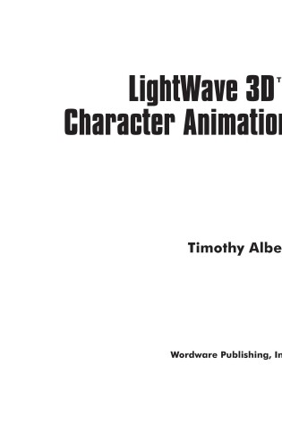 Cover of Lightwave 3d Character Animation