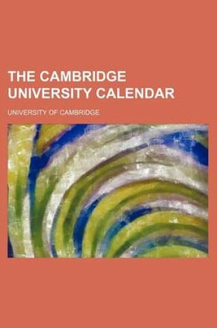 Cover of The Cambridge University Calendar