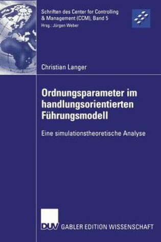 Cover of Ordnungsparameter im handlungsorientierten Führungsmodell