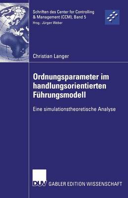 Book cover for Ordnungsparameter im handlungsorientierten Führungsmodell