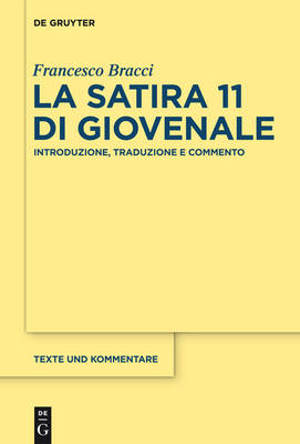 Cover of La Satira 11 Di Giovenale