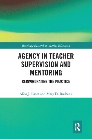 Cover of Agency in Teacher Supervision and Mentoring