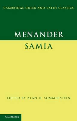 Book cover for Menander: Samia (The Woman from Samos)
