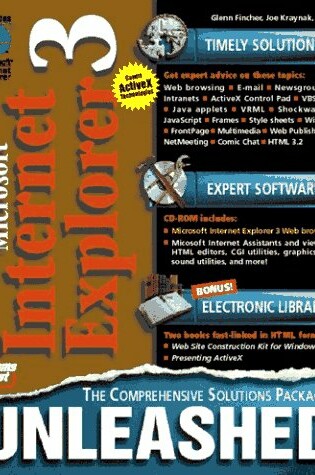 Cover of Internet Explorer 3 Unleashed