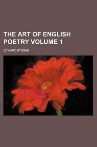 Cover of The Art of English Poetry Volume 1