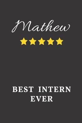 Book cover for Mathew Best Intern Ever