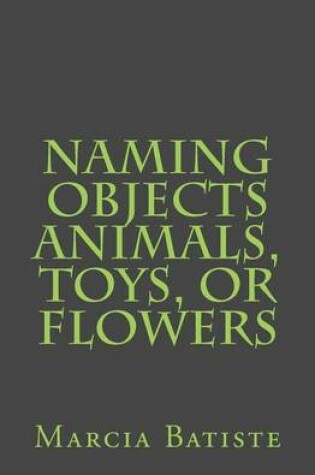 Cover of Naming Objects Animals, Toys, or Flowers