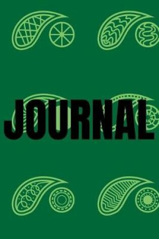 Cover of Paisley Background Lined Writing Journal Vol. 22