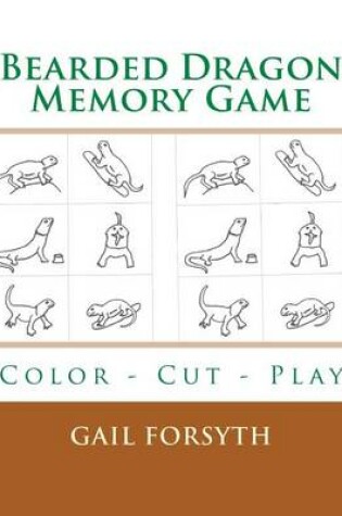 Cover of Bearded Dragon Memory Game