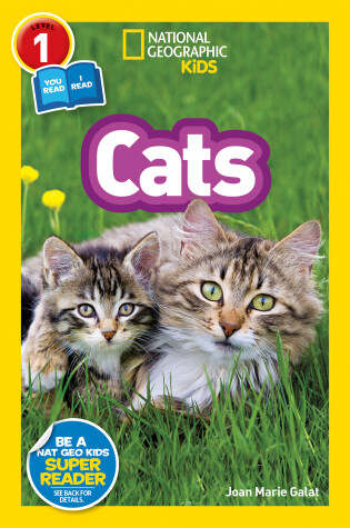 Cover of National Geographic Readers: Cats (Level 1 Coreader)