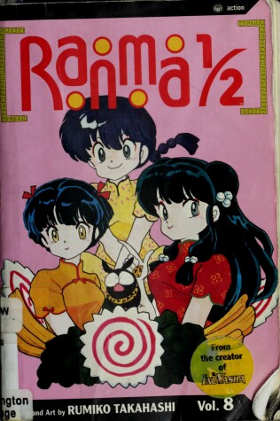 Book cover for Ranma 1/2, Vol 8, 2nd Ed